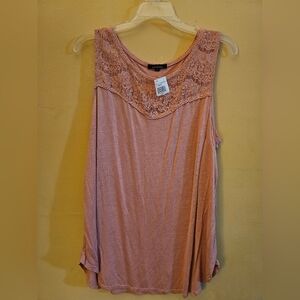 Ambiance sleeveless top 1X NWT